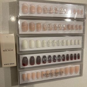 Static Nails pop on manicures - Original $100 value